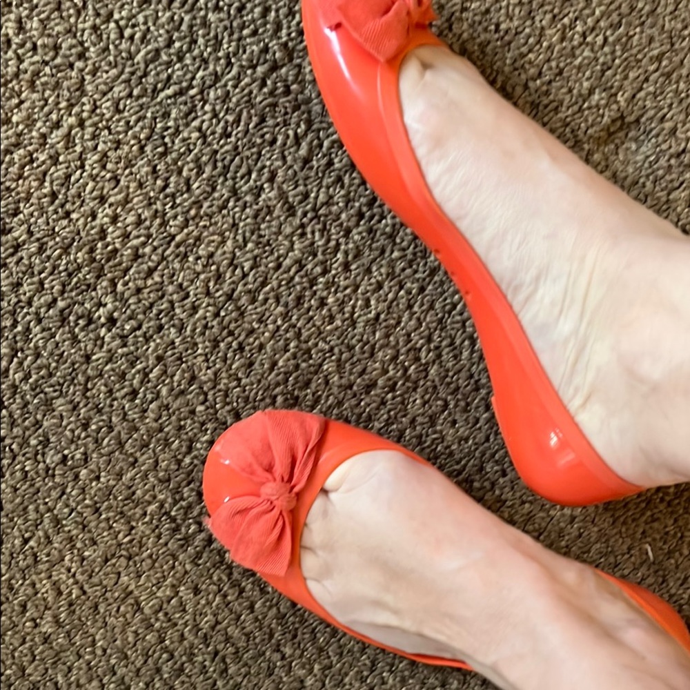 Women's Red Ballet Flats